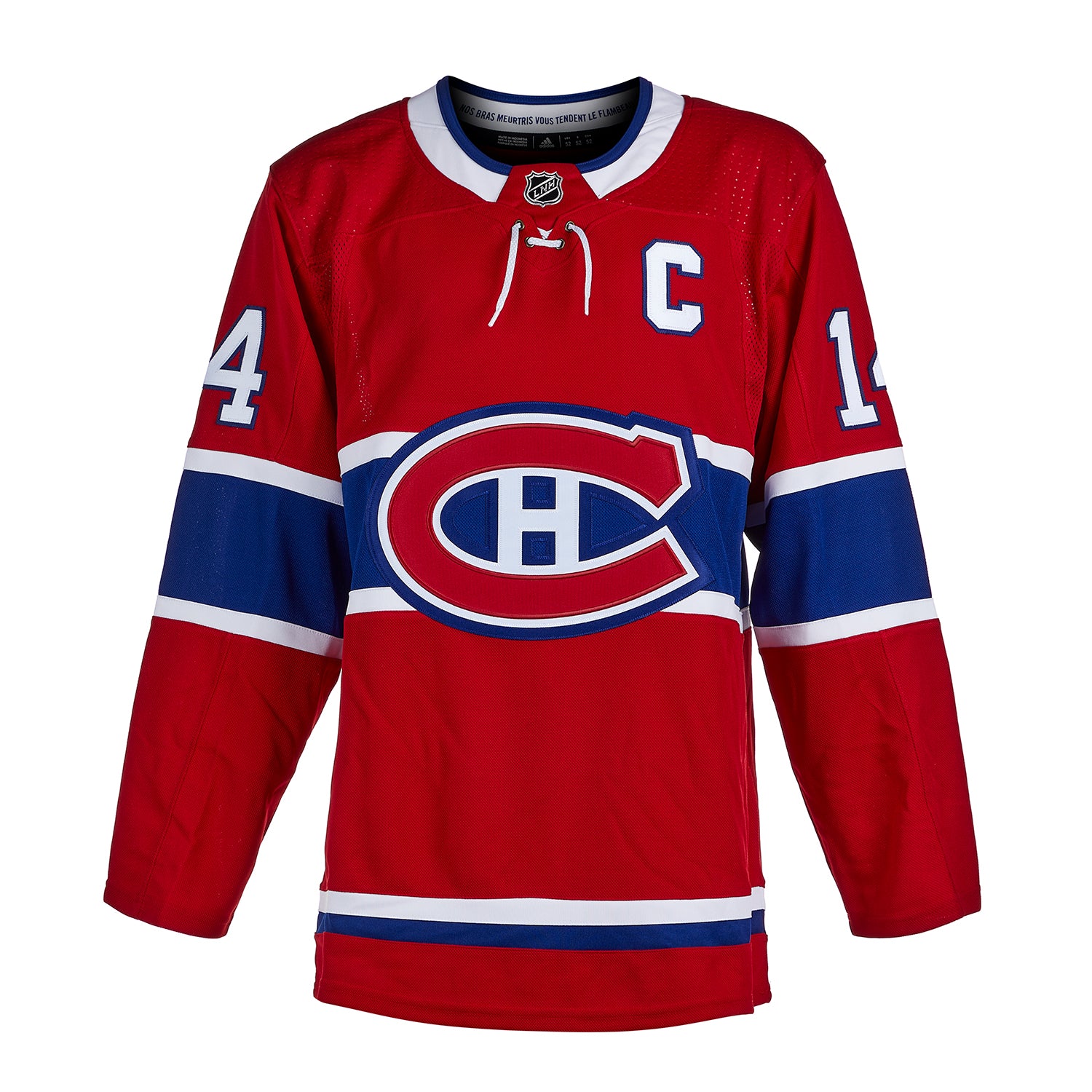 Nick Suzuki Autographed and Inscribed “31st Captain” White Adidas Montreal  Canadiens Jersey With Captains Patch