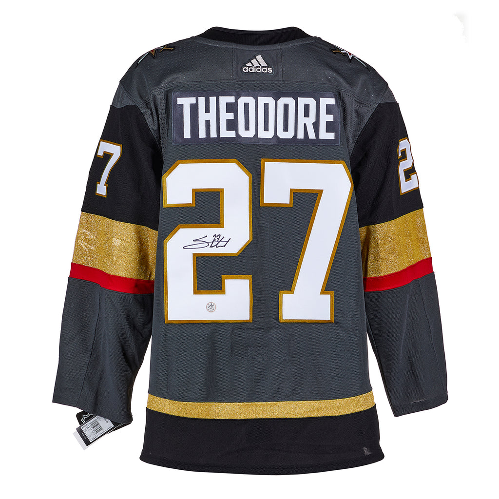 Shea Theodore Vegas Golden Knights Autographed Adidas Jersey | AJ Sports.
