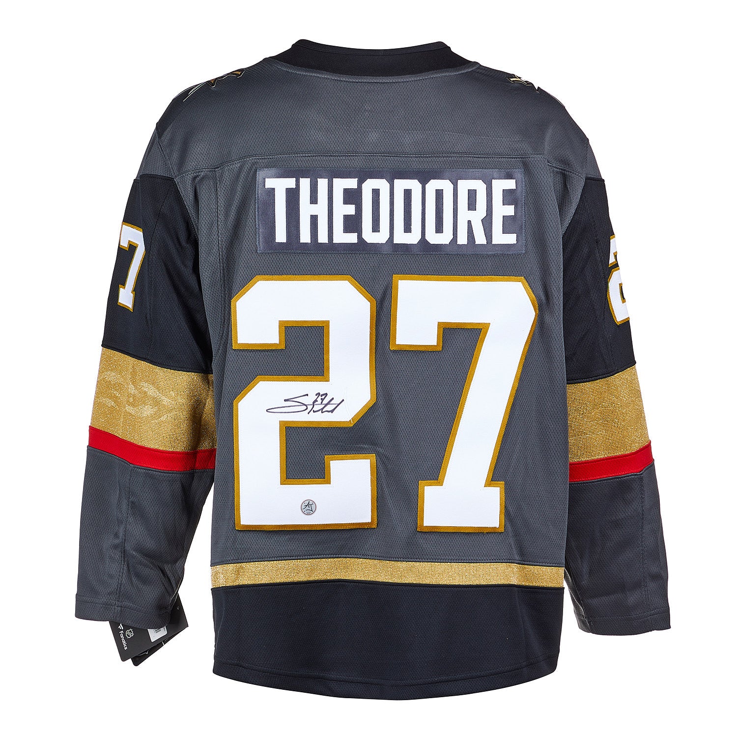 Shea Theodore Vegas Golden Knights Autographed Fanatics Jersey | AJ Sports.