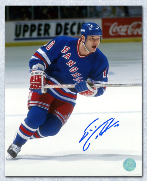 Esa Tikkanen New York Rangers Autographed Action 8x10 Photo | AJ Sports.