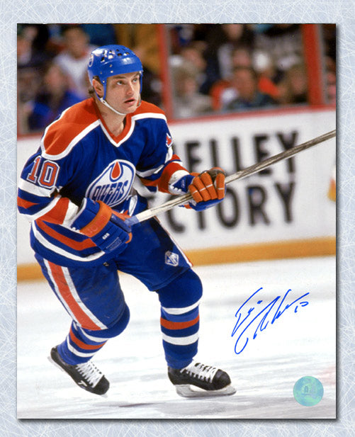 Esa Tikkanen Edmonton Oilers Autographed Hockey 8x10 Photo | AJ Sports.