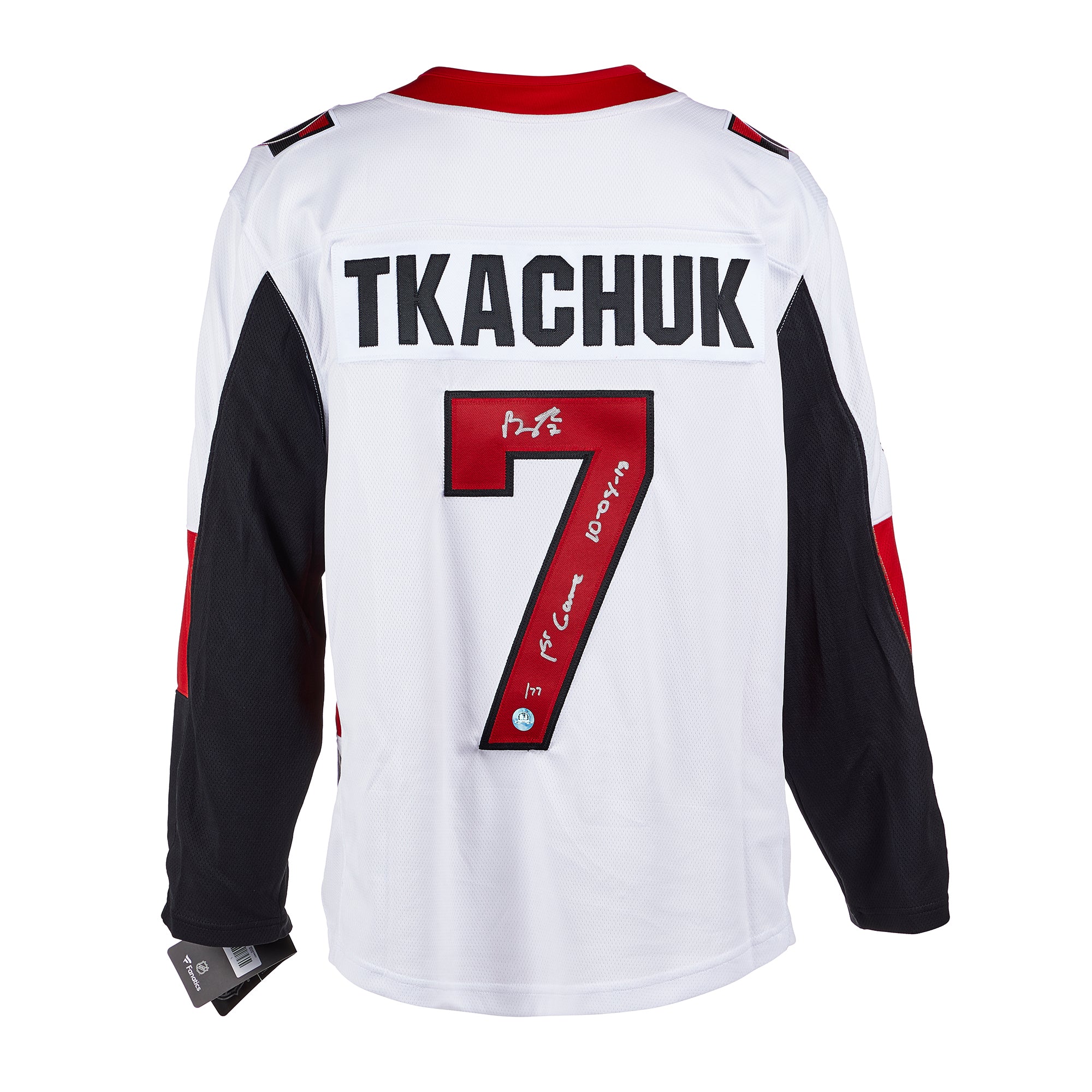 Brady Tkachuk Ottawa Senators Fanatics Authentic Autographed
