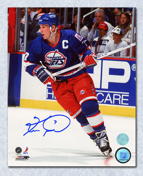Keith Tkachuk Winnipeg Jets Autographed Captain 8x10 Photo | AJ Sports.