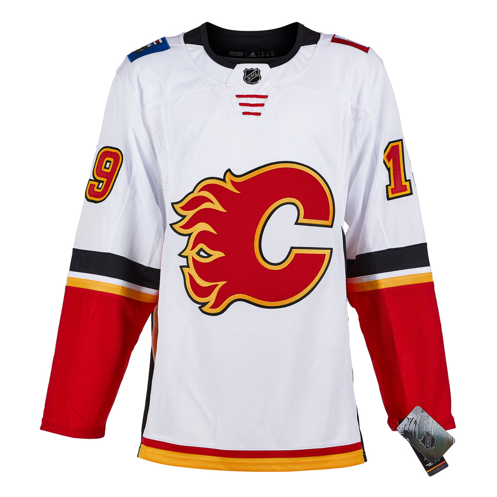 Matthew Tkachuk Calgary Flames Signed & Dated 1st Game Adidas Jersey | AJ Sports.