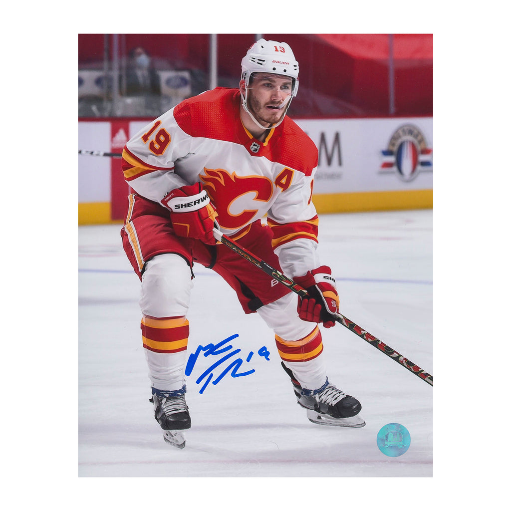 Charitybuzz: Matthew Tkachuk Autographed Calgary Flames Retro Authentic  Jersey