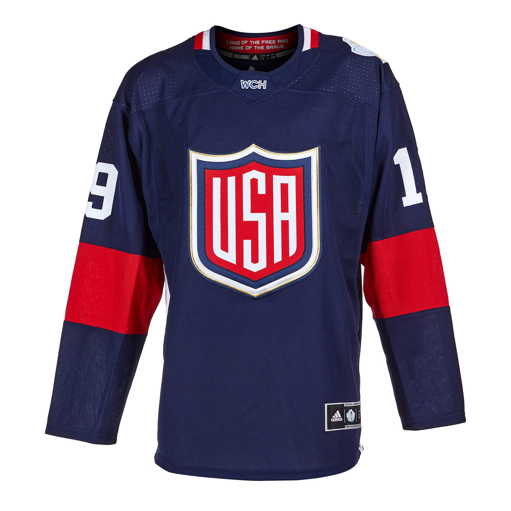 Matthew Tkachuk Team USA Hockey Autographed Adidas Jersey | AJ Sports.