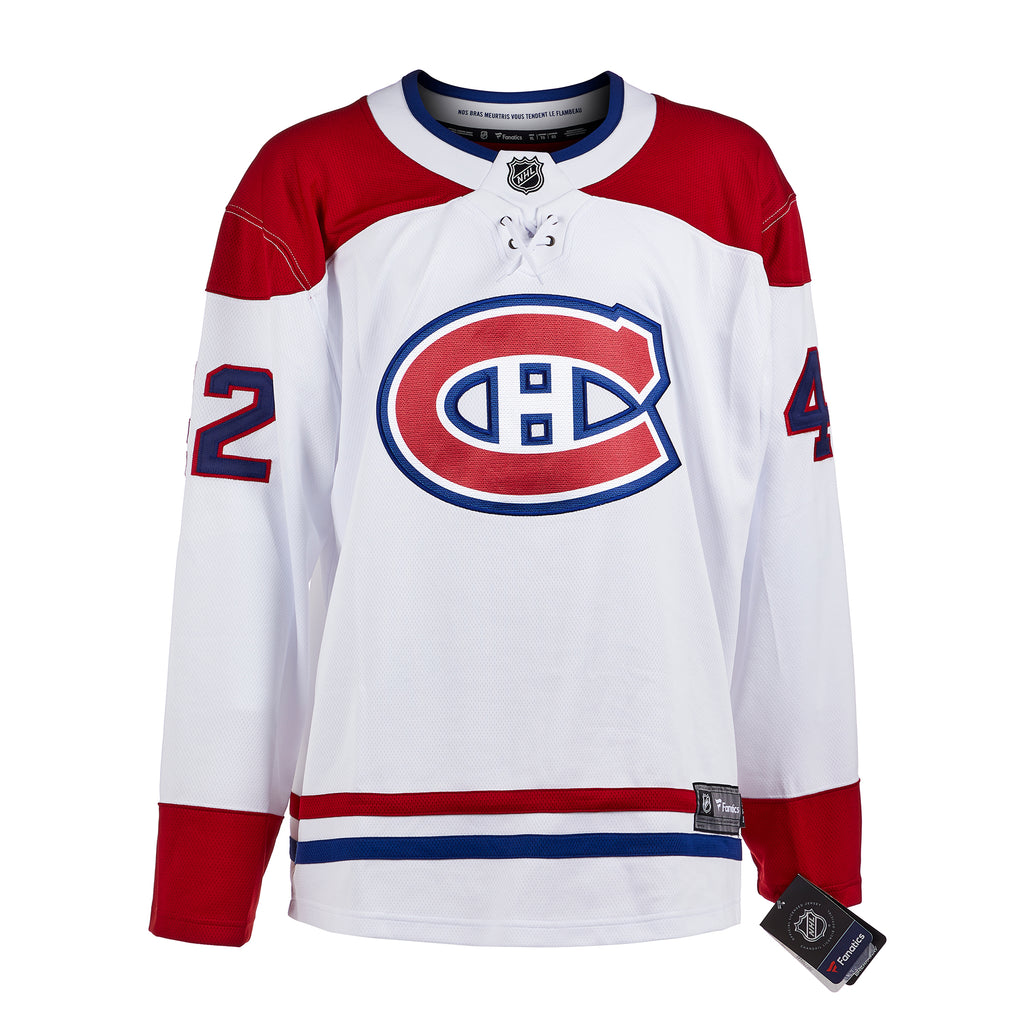Darcy Tucker Montreal Canadiens Signed & Dated 1st Game Fanatics Jersey | AJ Sports.