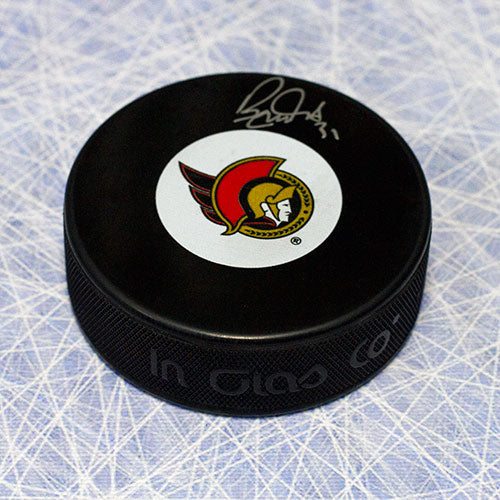 Ron Tugnutt Ottawa Senators Autographed Hockey Puck | AJ Sports.