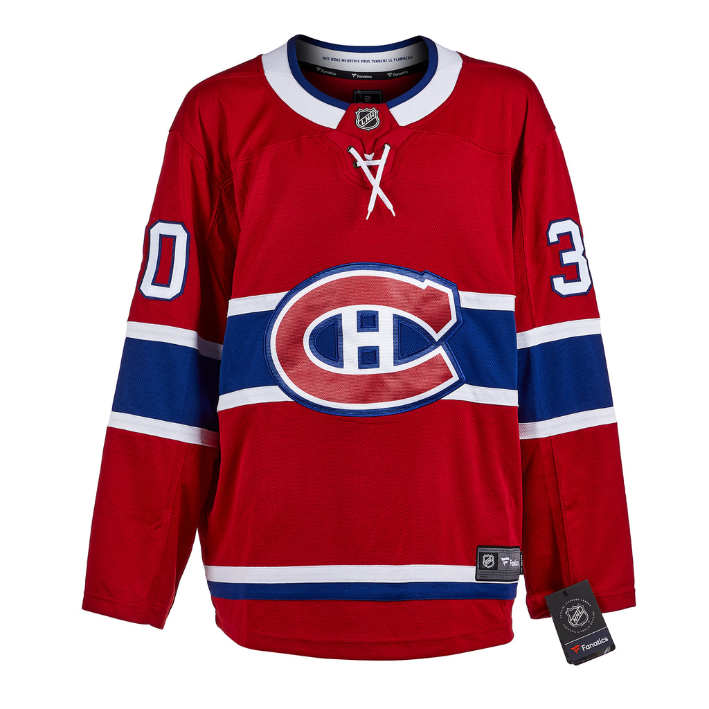 Rogie Vachon Montreal Canadiens Autographed Fanatics Jersey | AJ Sports.