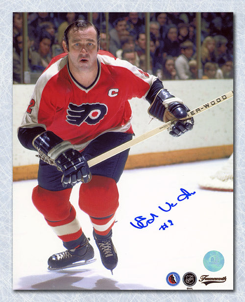 Ed Van Impe Philadelphia Flyers Autographed Captain 8x10 Photo | AJ Sports.