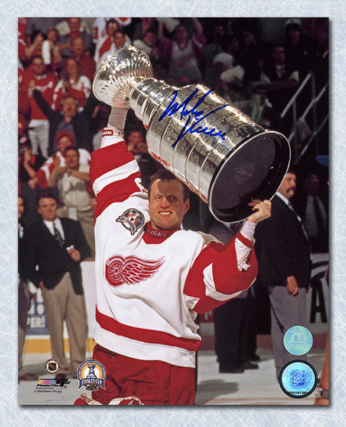 Mike Vernon Detroit Red Wings Autographed 1997 Stanley Cup 8x10 Photo | AJ Sports.