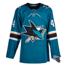 Marc-Edouard Vlasic San Jose Sharks Autographed Adidas Jersey | AJ Sports.