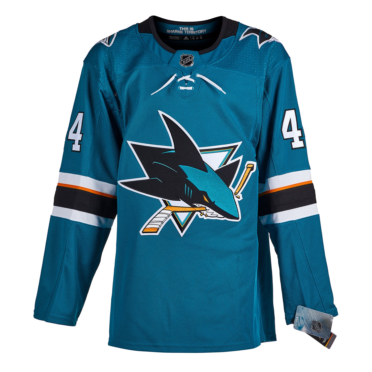Marc-Edouard Vlasic San Jose Sharks Autographed Adidas Jersey | AJ Sports.