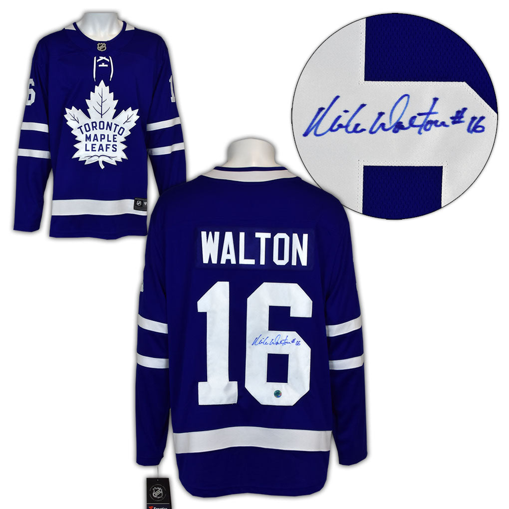 Mike Walton Toronto Maple Leafs Autographed Fanatics Jersey | AJ Sports.