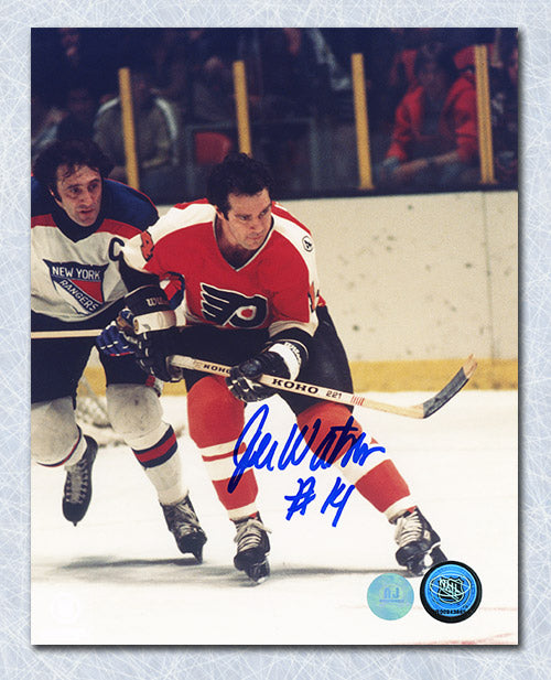 Joe Watson Philadelphia Flyers Autographed Action 8x10 Photo | AJ Sports.