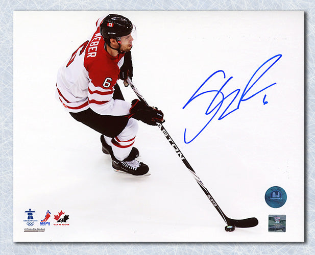Shea Weber Team Canada Signed 2010 Olympic Hockey 8x10 Photo | AJ Sports.