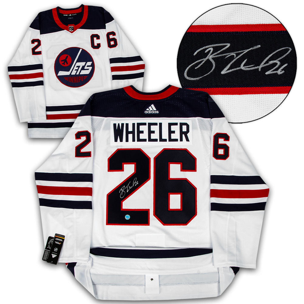 Blake Wheeler Winnipeg Jets Autographed Heritage Adidas Jersey | AJ Sports.