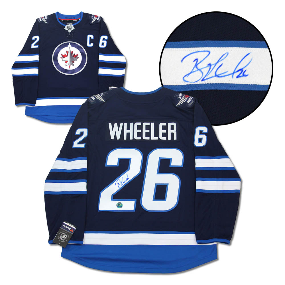 Blake Wheeler Winnipeg Jets Autographed Fanatics Jersey | AJ Sports.