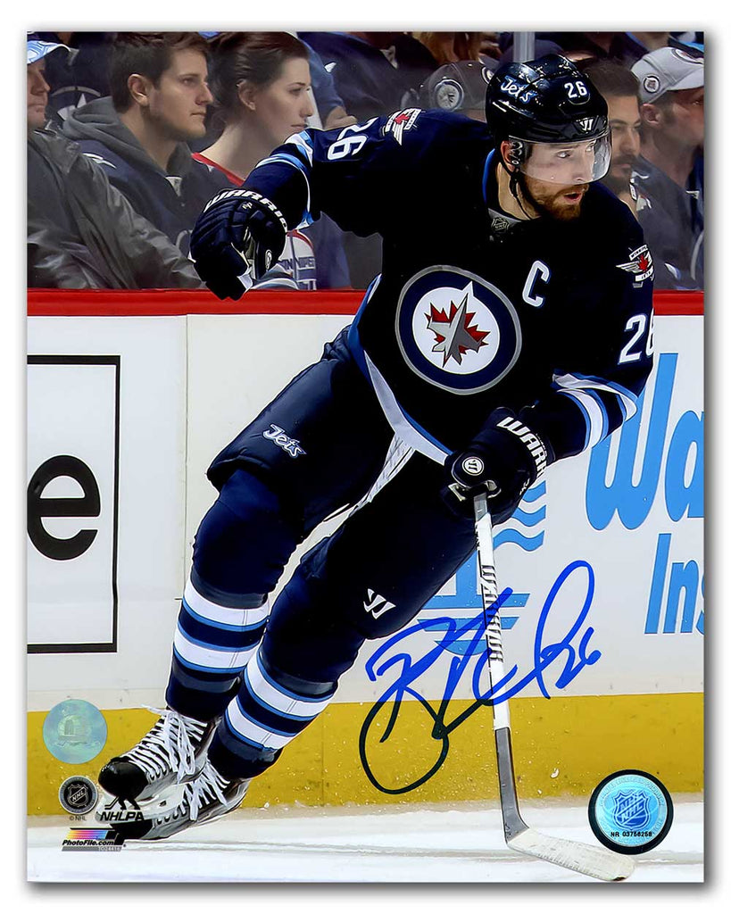 Blake Wheeler Winnipeg Jets Autographed Captain 8x10 Photo | AJ Sports.