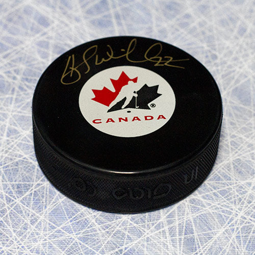 Hayley Wickenheiser Team Canada Autographed Olympic Hockey Puck | AJ Sports.