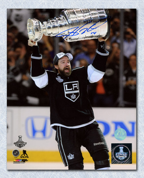 Justin Williams Los Angeles Kings Autographed 2014 Stanley Cup 8x10 Photo | AJ Sports.