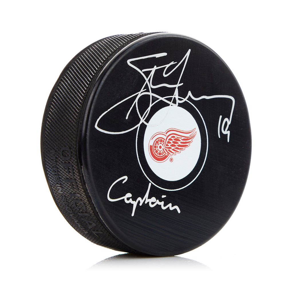 Steve Yzerman 19 Autographed Detroit Red Wings 35x43 Custom -  in 2023