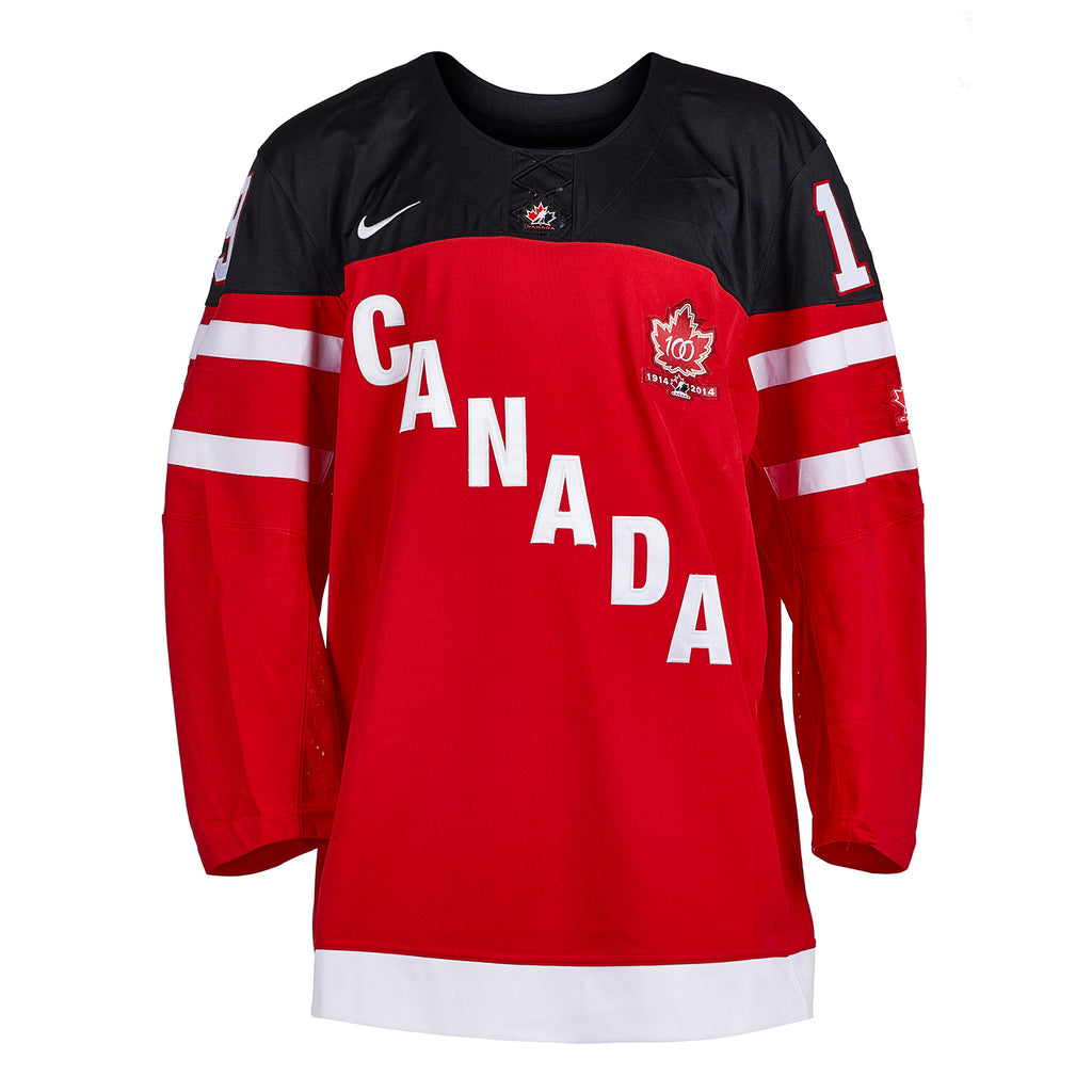 Steve Yzerman Team Canada Signed 100th Anniversary Nike Jersey | AJ Sports.