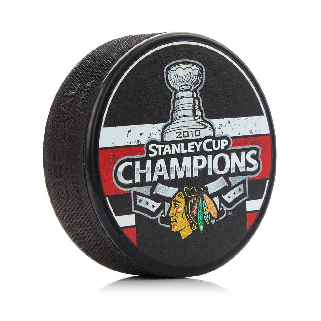 2010 Chicago Blackhawks Stanley Cup Champions Souvenir Hockey Puck | AJ Sports.
