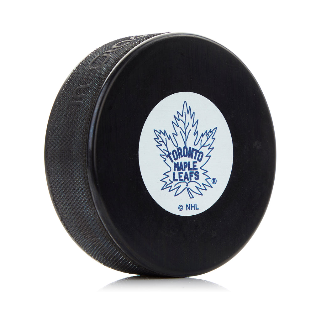 Toronto Maple Leafs Pre-Original Six Era Logo Souvenir Hockey Puck | AJ Sports.