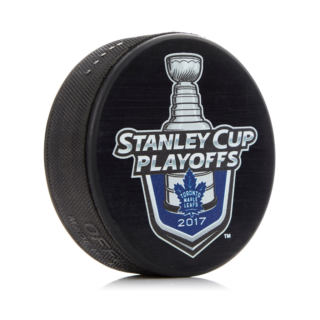 2017 Toronto Maple Leafs Stanley Cup Playoffs Souvenir Hockey Puck | AJ Sports.