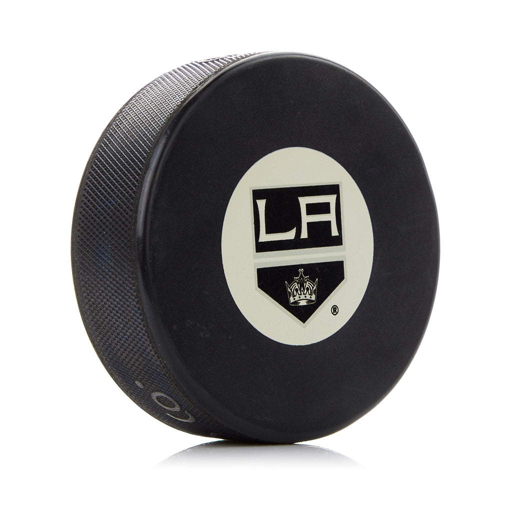 Los Angeles Kings Stanley Cup Era Logo Souvenir Hockey Puck | AJ Sports.
