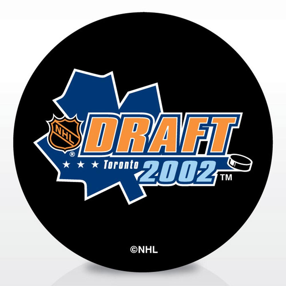 2002 NHL Draft Day Event Souvenir Hockey Puck | AJ Sports.