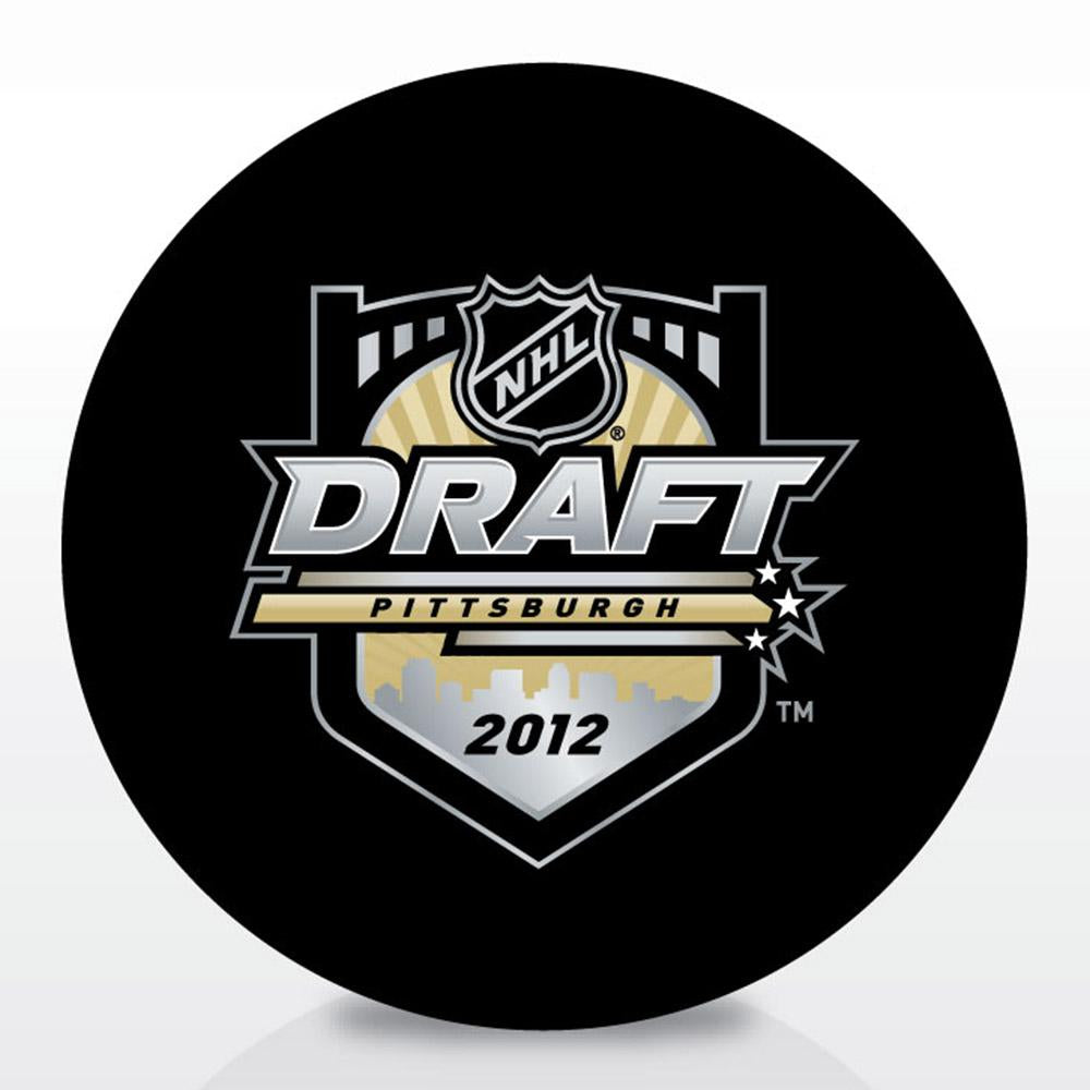 2012 NHL Draft Day Event Souvenir Hockey Puck | AJ Sports.