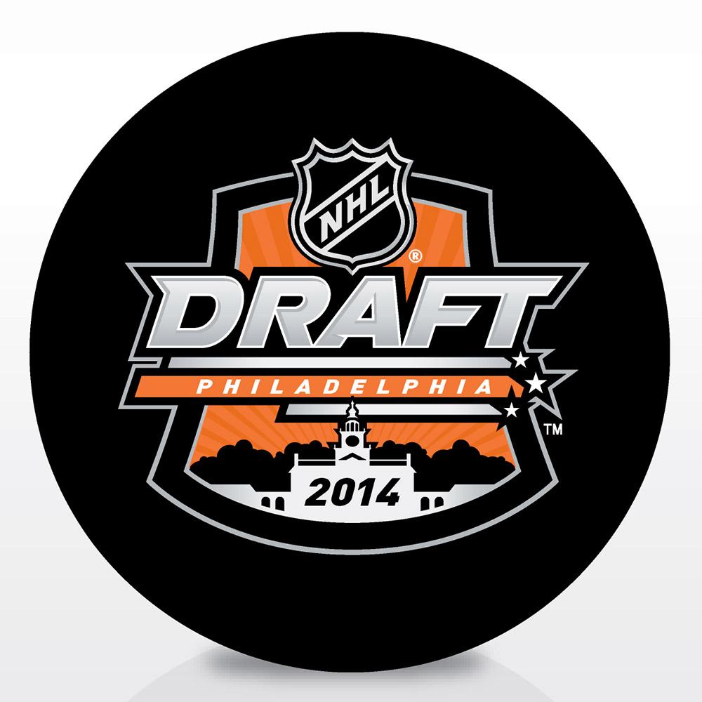 2014 NHL Draft Day Event Souvenir Hockey Puck | AJ Sports.