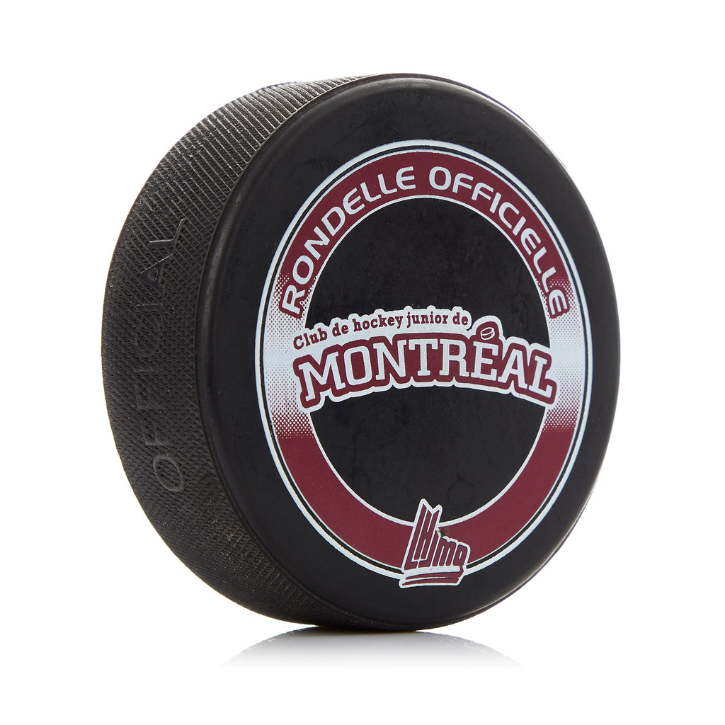 Montreal Junior Hockey Club Official QMJHL Game Model Hockey Puck | AJ Sports.