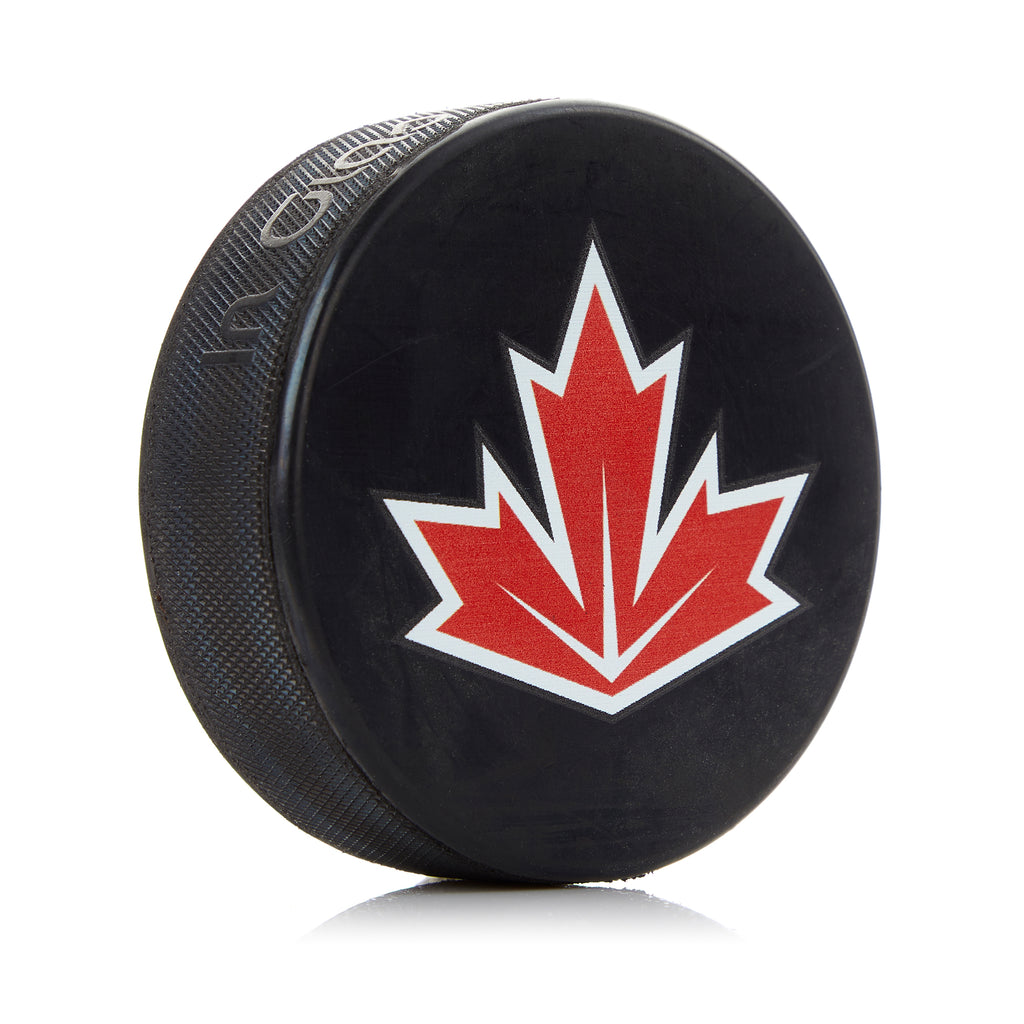 Team Canada 2016 World Cup Souvenir Hockey Puck | AJ Sports.