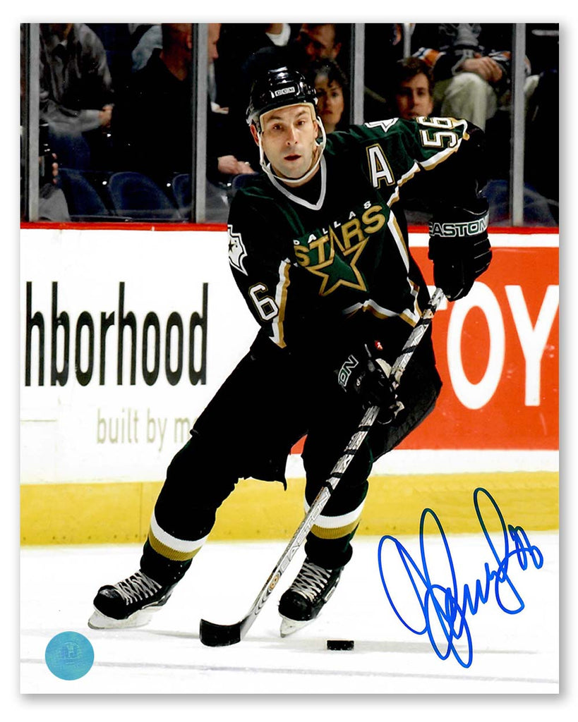 Sergei Zubov Dallas Stars Autographed Action 8x10 Photo | AJ Sports.