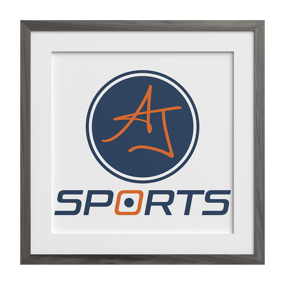 AJ Sports Phil Esposito Signed Team Canada Vintage TV Graphic 26x32 Frame