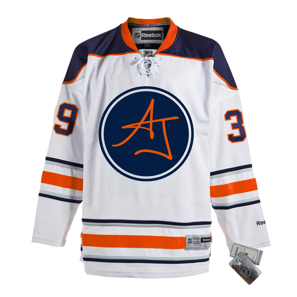 Mark Messier Edmonton Oilers Autographed Career Stats Hockey Jersey LE | AJ Sports.